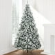 thumbnail image 1 of Árbol de Navidad Best Choice Products, pino flojado en nieve de 6 pies, 1 of 3
