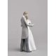 thumbnail image 4 of Figurilla LLADRÓ Pareja de Novios 21 cm de Porcelana, 4 of 6