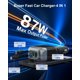 thumbnail image 3 of Cargador para auto NKNZLY 87W con cable retráctil 4 en 1 USB-C, 3 of 9