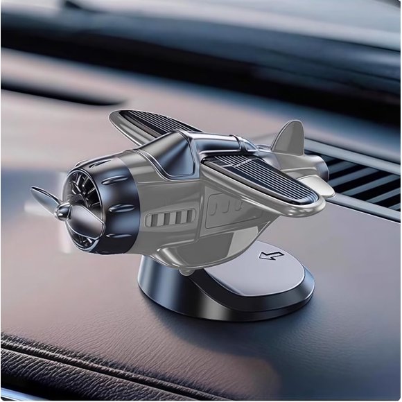Ornamento para auto X JIAYOSEE alimentado por energía solar gris