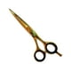 thumbnail image 1 of Tijera Filo Navaja Curva 6 Edicion Limitad Gold, 1 of 2