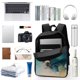 thumbnail image 3 of El Bebé Jefazo Niño Blanco-theme Backpack, Campus style schoolbag Bookbag with Adjustable Shoulder Straps And Large Zip Compartment, Unisex Travel Bags., 3 of 6