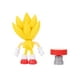thumbnail image 2 of Figura de acción Sonic The Hedgehog Super Sonic de 10 cm con resorte rojo, 2 of 3