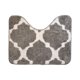thumbnail image 2 of Conjunto De 2 Alfombra De Baño Suaves Absorventes Microfibra gris, 2 of 5