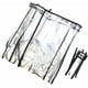 thumbnail image 3 of Waterprode Potátil Raincoat, Rain Coats para mujeres Transparente Reutilizable Rain Resistant Poncho con Hoods and Belt fo Rain Jacket Outwear, Festivals, Outpuertas, Transparent, 14-22, 3 of 7