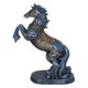 thumbnail image 3 of Caballo Moderno Estatua Resina Estatuilla Feng Shui Para Mesa Vino Gabinete Ornamento Azul, 3 of 5