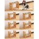 thumbnail image 3 of Tazones Elevados para Perro Vantic Ajustable Mediano Natural, 3 of 6