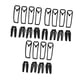 thumbnail image 2 of Hélices Plegables De Liberación Rápida De Alta Resistencia, Piezas De Repuesto Para E88Pro E88 (juego De 3), 2 of 5