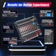 thumbnail image 5 of Mezcladora de Audio IOENC de 8 Canales con Bluetooth y Ecualizador de 3 Bandas +48V, 5 of 9