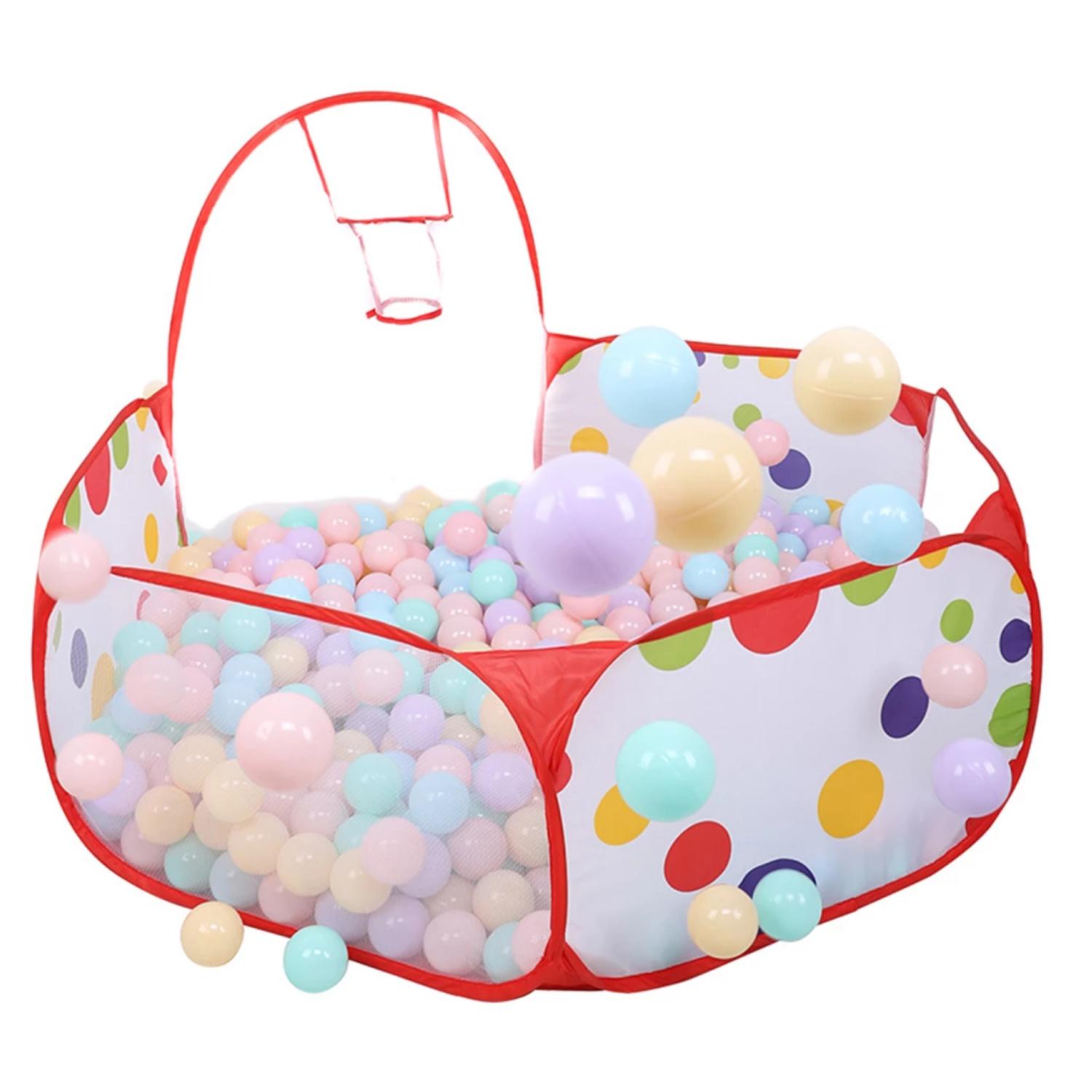 Total E-Commerce - Juguete Piscina De Pelotas De Colores Plegable