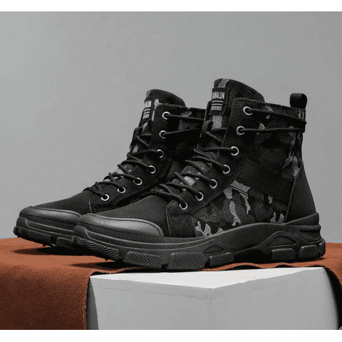 Farmer - Botas De Trabajo De Camuflaje Para Hombre