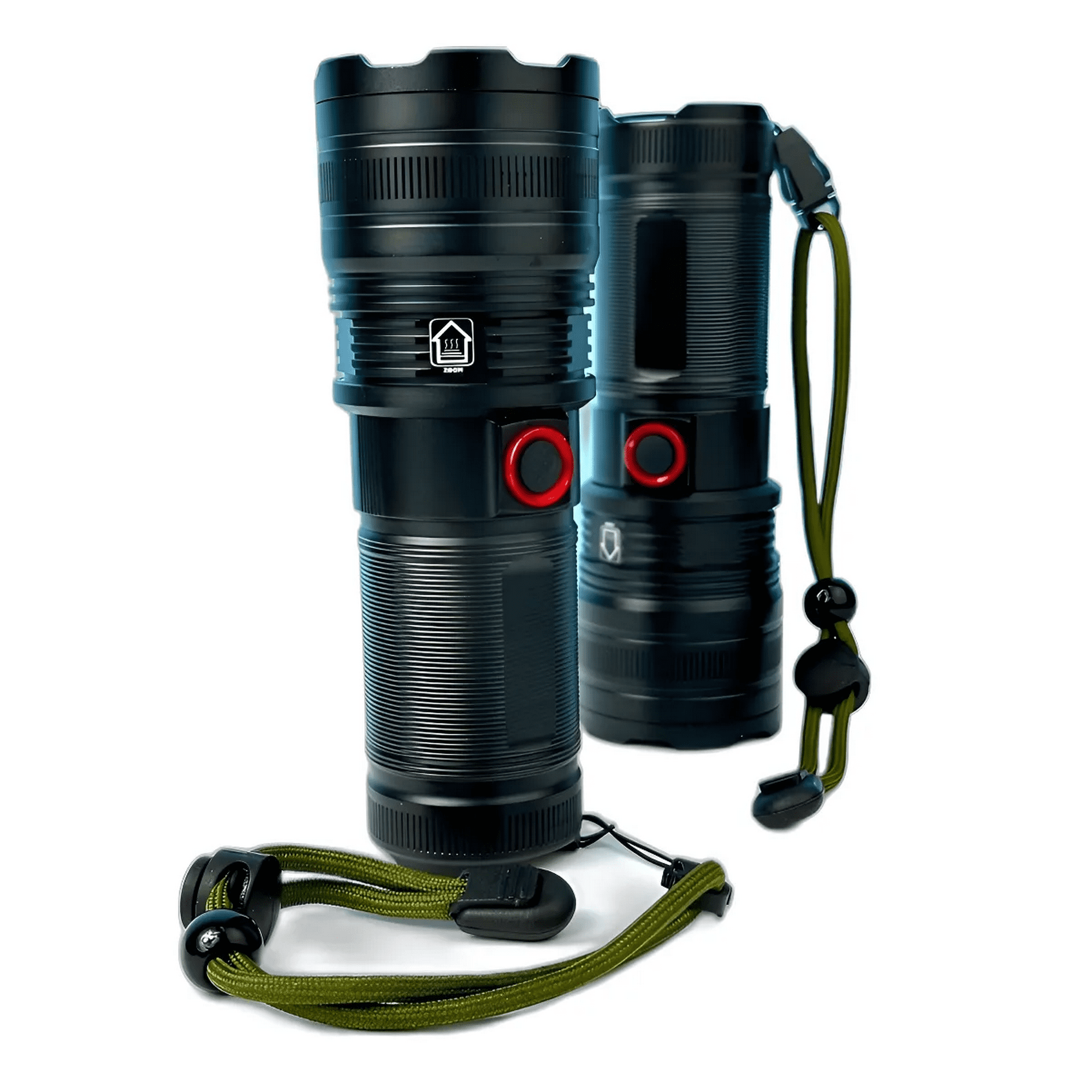 Genérico - Linterna Táctica De Mano 2.000 Lm Largo Alcance Con Zoom