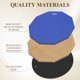 thumbnail image 4 of Juego de tambores para práctica de batería GrowDaily Snare Drum de 12 pulgadas con soporte azul, 4 of 7