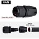 thumbnail image 2 of EVIL ENERGY 2PCS 6AN Straight Hose End Fitting for CPE Braid, 2 of 3