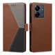 thumbnail image 4 of Funda Cartera para Xiaomi Redmi 13C con Cierre Magnético, Tricolor, Marrón, 4 of 6