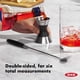thumbnail image 2 of Acero inoxidable Jigger OXO Steel de doble cara, 45 ml/30 ml, 2 of 9