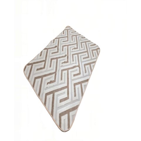 Genérico - Alfombra Decorativa Texturizada 150X200Cm Con Diseno F4