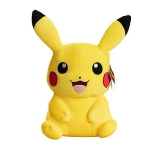 Genérico - Juguete Peluche Pikachu Sonrisa 40Cm Amarillo Infantil