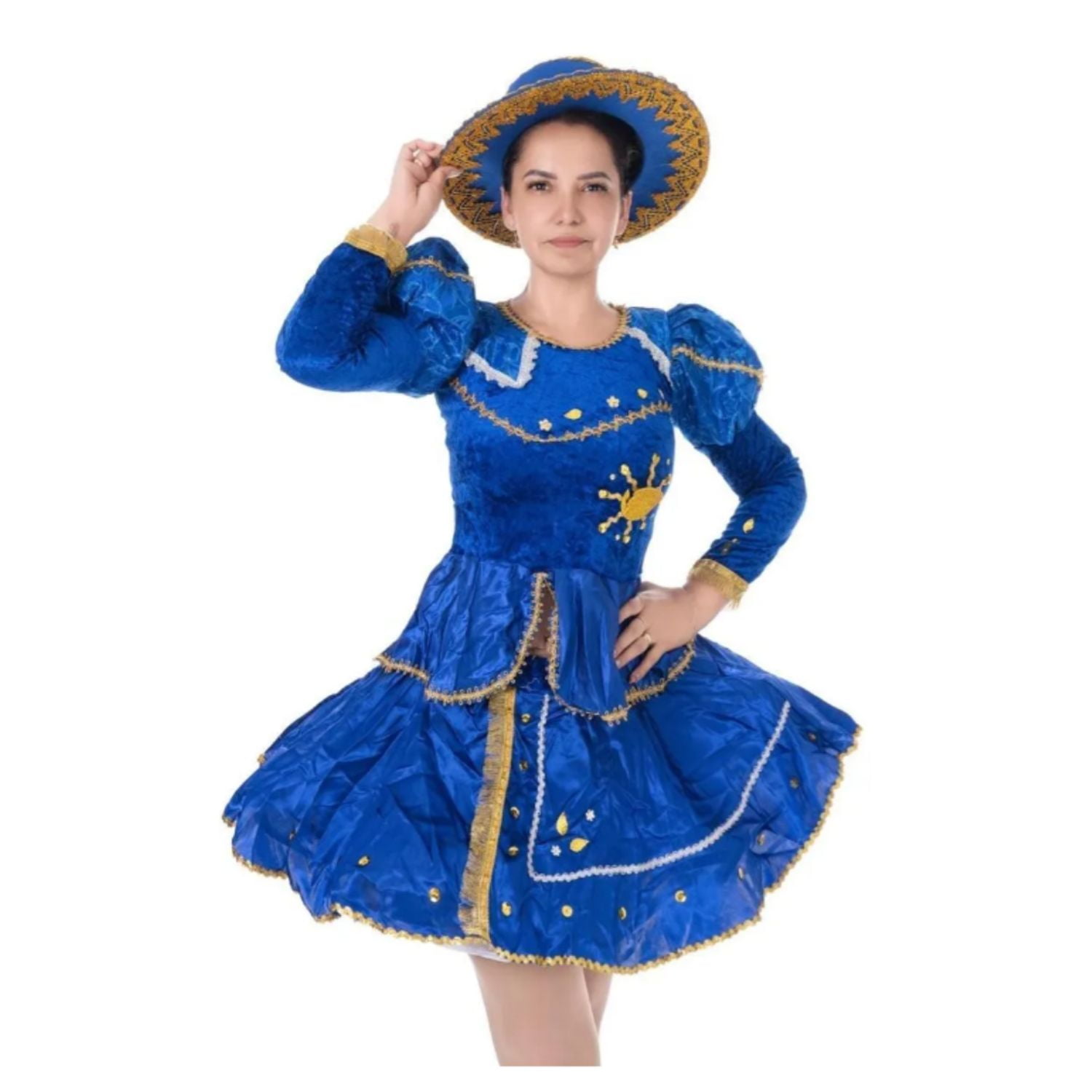 Traje Caporal Mujer Traje Caporal Juvenil Adulta Con Falso Incluye