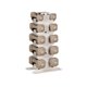 thumbnail image 1 of Set de mancuernas Tone Fitness de 45 kg de neopreno con rack, 1 of 8