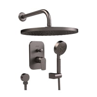 Stretto - Monomando Ducha Empotrado Filippo Con Plato E Inversor