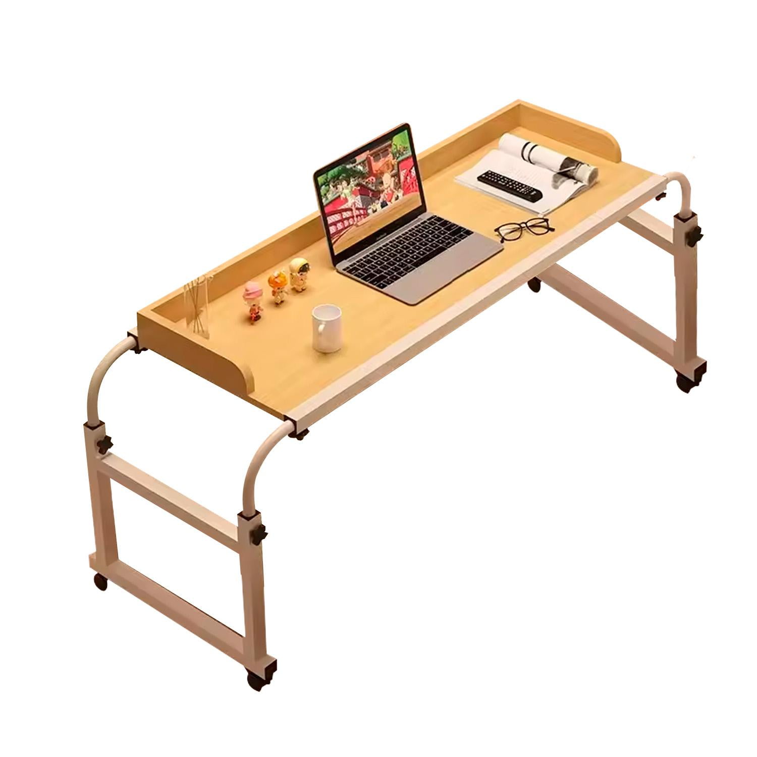 Global Latin Group - Mesa Portátil Ajustable Ideal Para Trabajar Y Estudiar Marron Claro