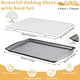 thumbnail image 2 of Juego de bandejas para hornear Gymdin de acero al carbono con rejillas de refrigeración, 2 unidades, 2 of 7
