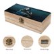 thumbnail image 3 of Billie Eilish Caja Organizadora de Madera Rústica - Caja Decorativa Multifuncional para Escritorio, Hogar, Oficina, Joyas y Manualidades, 3 of 6