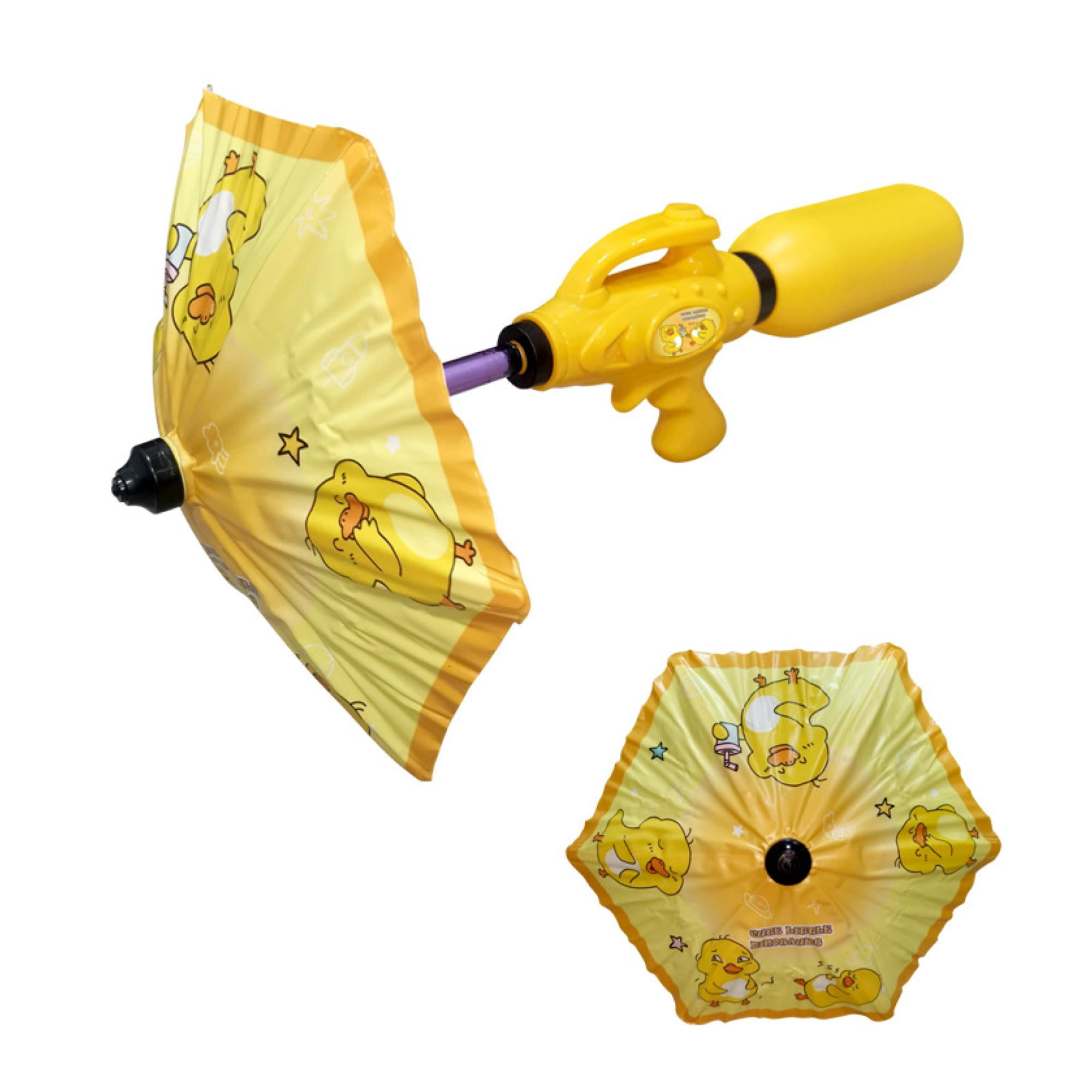 Total Click - Juguete Lanza Agua 2 En 1 Escudo Amarillo Infantil