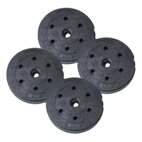 Linea Sport - Set De 4 Disco Pvc 2.5Kg C/U =10Kg Preolímpico