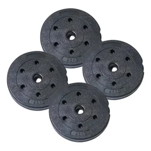 Linea Sport - Set De 4 Disco Pvc 2.5Kg C/U =10Kg Preolímpico