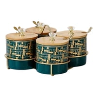 Genérico - Juego Contenedores Frascos Organización Estilo Elegante Jhn