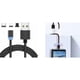 thumbnail image 3 of Cable Usb 3 En 1 Micro Usb Tipo C Y Lightning Negro, 3 of 4