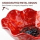 thumbnail image 5 of Estaca jardín flor metal hecha mano estación riego abejas colorida cuenco baño mariposa, 5 of 8