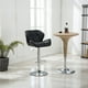 thumbnail image 2 of Pack 2 Silla Alta Bar Acolchada Negro, 2 of 6