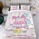 thumbnail image 4 of Sanrio Conjunto de sábanas temático, trío de piezas, cómodo y amigable con la piel, diseño único, regalo de decoración para el hogar para familiares, amigos y fans,173cm *218cm, 4 of 6