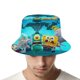 thumbnail image 4 of Plankton La Película Sombrero bucket para adultos, gorra de protección solar, sombrero de pescador plegable para viajes al aire libre, pesca y actividades de verano, 4 of 6