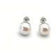 thumbnail image 2 of Aros de Perla de 9 mm en Plata 925, 2 of 2