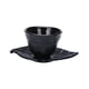 thumbnail image 4 of Vasas De Té De Té De Hierro Fundido Juego De Tasa De Té Creativa De Té De Té Taza De Té Con Monta?a Rusa De Hoja De Platillo, 4 of 5