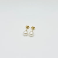 Tiana Joyas - Aro De Perla Cultivada De 6Mm En Oro 18K