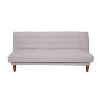 Latam Home - Futon Turin Lino Gris Claro
