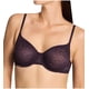 thumbnail image 1 of Sujetador DKNY, moderno, de encaje, sin forro, color morado, para mujer, 32C, 1 of 1