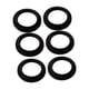 thumbnail image 4 of 6 Piezas E26 Anillos Exteriores Portalámparas Adaptador De Pantalla De Lámpara Anillos De Casquillo De Lámpara E27 Virola Negra, 4 of 5