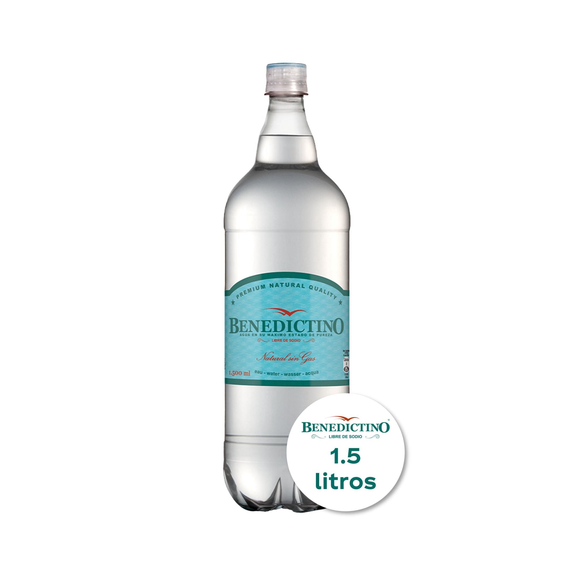 Agua Mineral Botella Sin Gas 1,5 L Benedictino