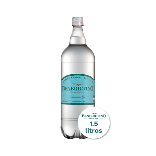 Agua Mineral Botella Sin Gas 1,5 L Benedictino