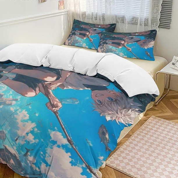 Hunter X Hunter Anime Home Bed3-piece Set,Lightweight and comfortable