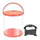 thumbnail image 2 of Cubo Plegable Para Agua Con Cuerda, Para Senderismo, Camping, Pesca, Señuelos, Color Naranja, 11 L, 25 X 28 Cm, 2 of 5