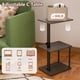 thumbnail image 5 of Mesa auxiliar Faesun giratoria con altura ajustable y almacenamiento, 5 of 9