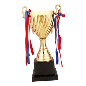 Magideal - De Trofeo De Premio De Metal, Regalos De Reconocimiento Copa De Trofeo Con Base, Trofeos Pequeños Para Niños Para Favores De Fiesta, Escuela, 245 Cm X 8 Cm