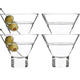 thumbnail image 1 of Pack 4 Vasos Para Martini Cristal Martini Serve Coctelería, 1 of 7
